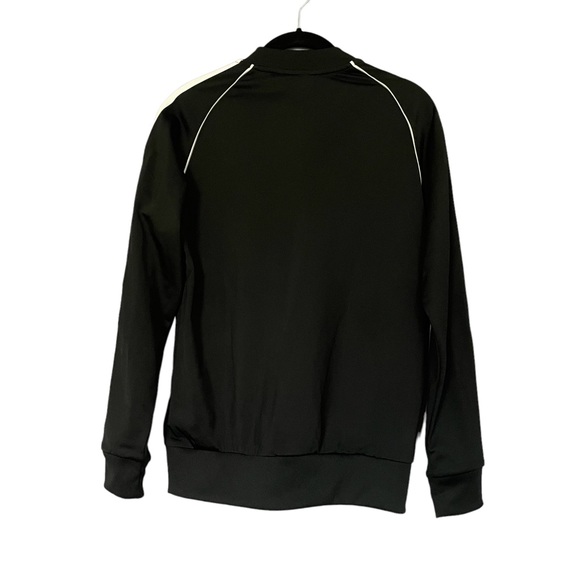 Adidas Track Jacket Black Large 13-14 - Picture 2 of 5